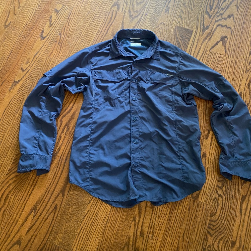 Columbia Omni-dry button up shirt